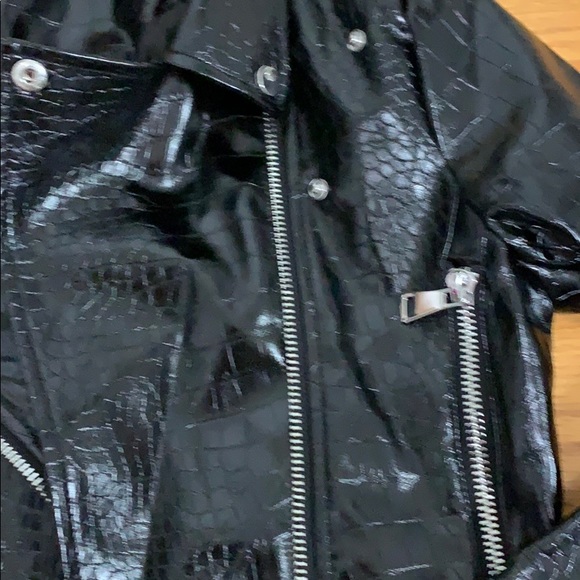 Piper & Jane faux leather jacket snake skin. - Picture 4 of 4